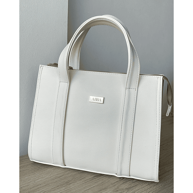 Bolso ame blanco talco
