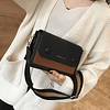 Bolso J0248 negro/café