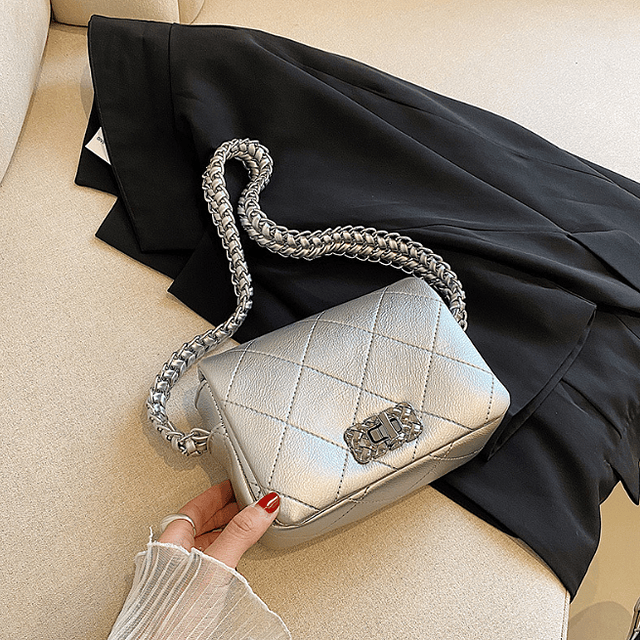 Bolso J0326 plateado