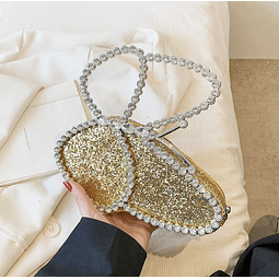 Bolso de lujo J0284 dorado - MAYOR