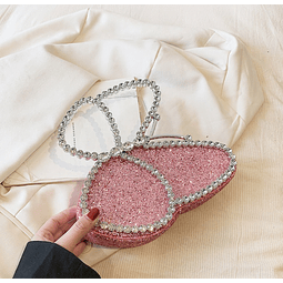 Bolso de lujo J0284 fucsia - MAYOR