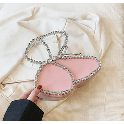 Bolso de lujo J0284 rosado - MAYOR