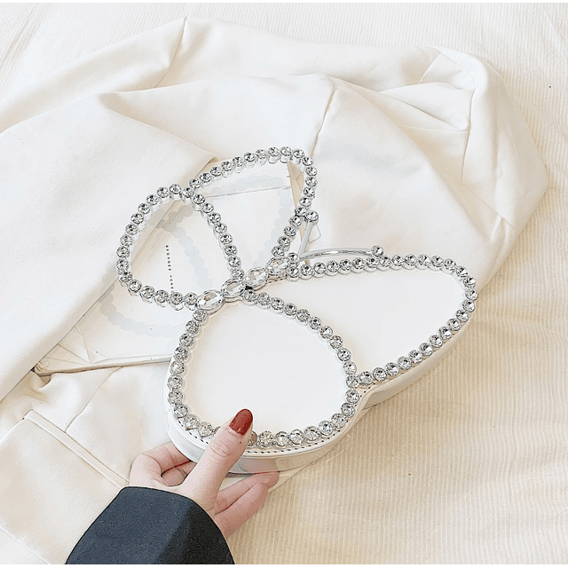 Bolso de lujo J0284 blanco - MAYOR