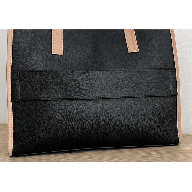 Greta mediano negro/nude