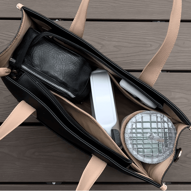 Greta mediano negro/nude