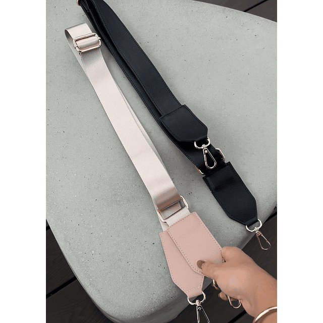 Greta mediano negro/nude