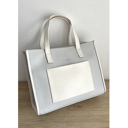 Greta mediano gris/blanco