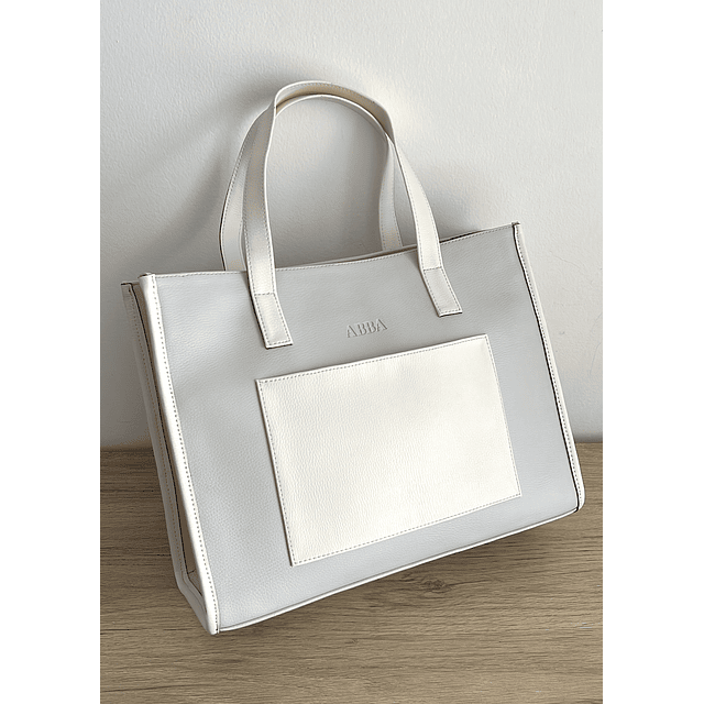 Greta mediano gris/blanco