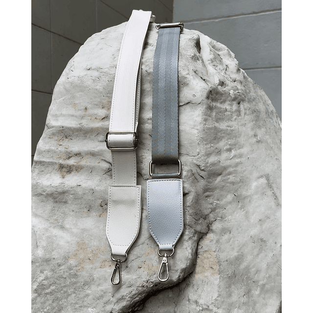 Greta mediano gris/blanco