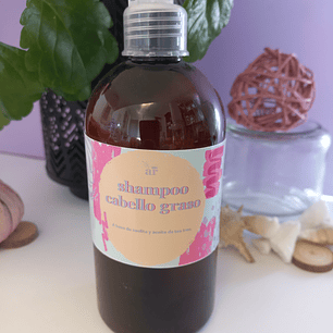 Shampoo Natural para Cabello Graso con Tea Tree, Zeolita y Pantenol | Abeja Reina