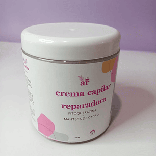 Crema Capilar Reparadora | Nutrición Profunda y Reparación con Fitoqueratina y Manteca de Cacao