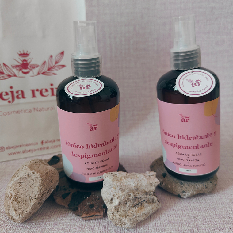 TónicoHidrantante y despigmentante con Niacinamida y Ácido Hialurónico | Abeja Reina 2