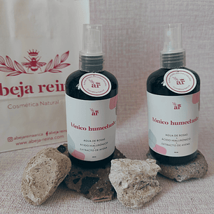 Tónico Hidratante Natural con Agua de Rosas y Extracto de Maracuyá | Abeja Reina