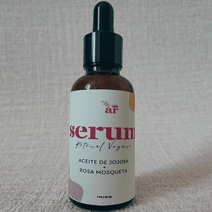 Sérum de Retinol Vegano con Rosa Mosqueta y Jojoba | Abeja Reina