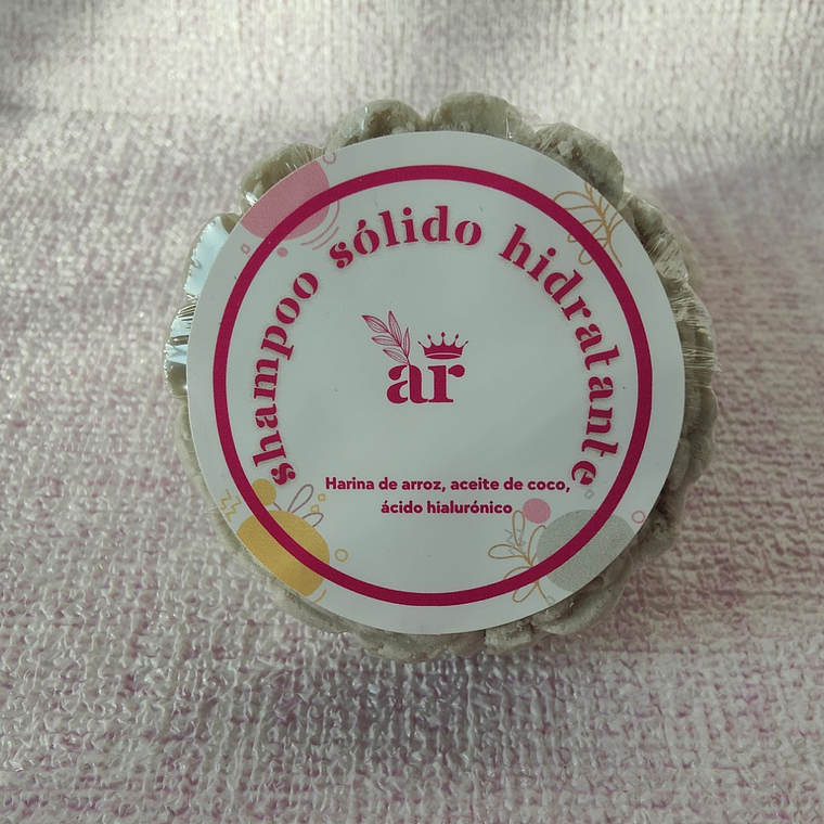 Shampoo Sólido Hidratante con Aceite de Coco y Pantenol | Cabello Suave y Nutrido 1
