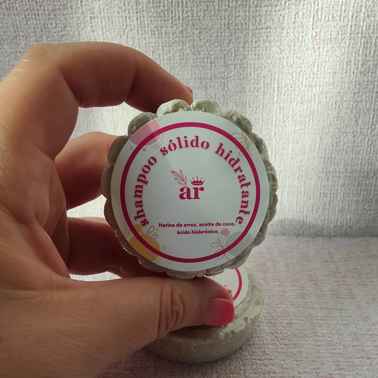 Shampoo Sólido Hidratante con Aceite de Coco y Pantenol | Cabello Suave y Nutrido 3