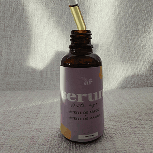 Sérum Antiage Natural con Aceite de Arroz y Frambuesa - Abeja Reina