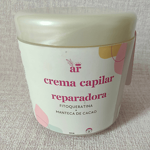 Crema Capilar Reparadora | Nutrición Profunda y Reparación con Fitoqueratina y Manteca de Cacao