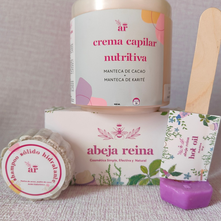 Rutina Capilar Nutritiva  Brillo Natural 1