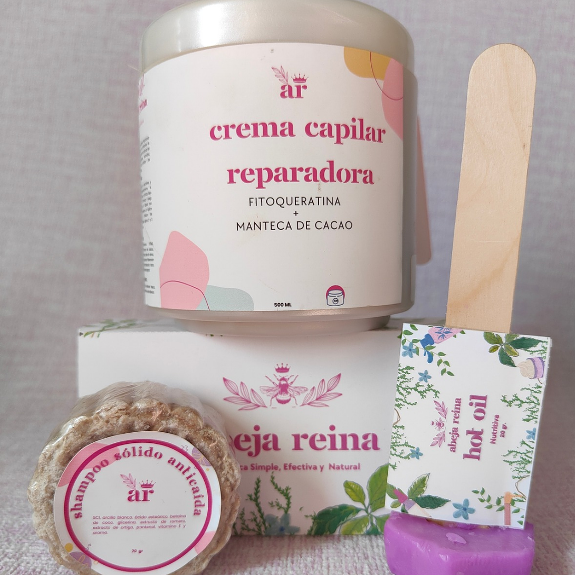 Rutina Capilar Anticaída y Reparadora Natural 1