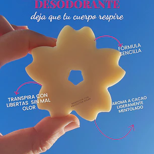 Desodorante Sólido Natural en Barra 50 g 