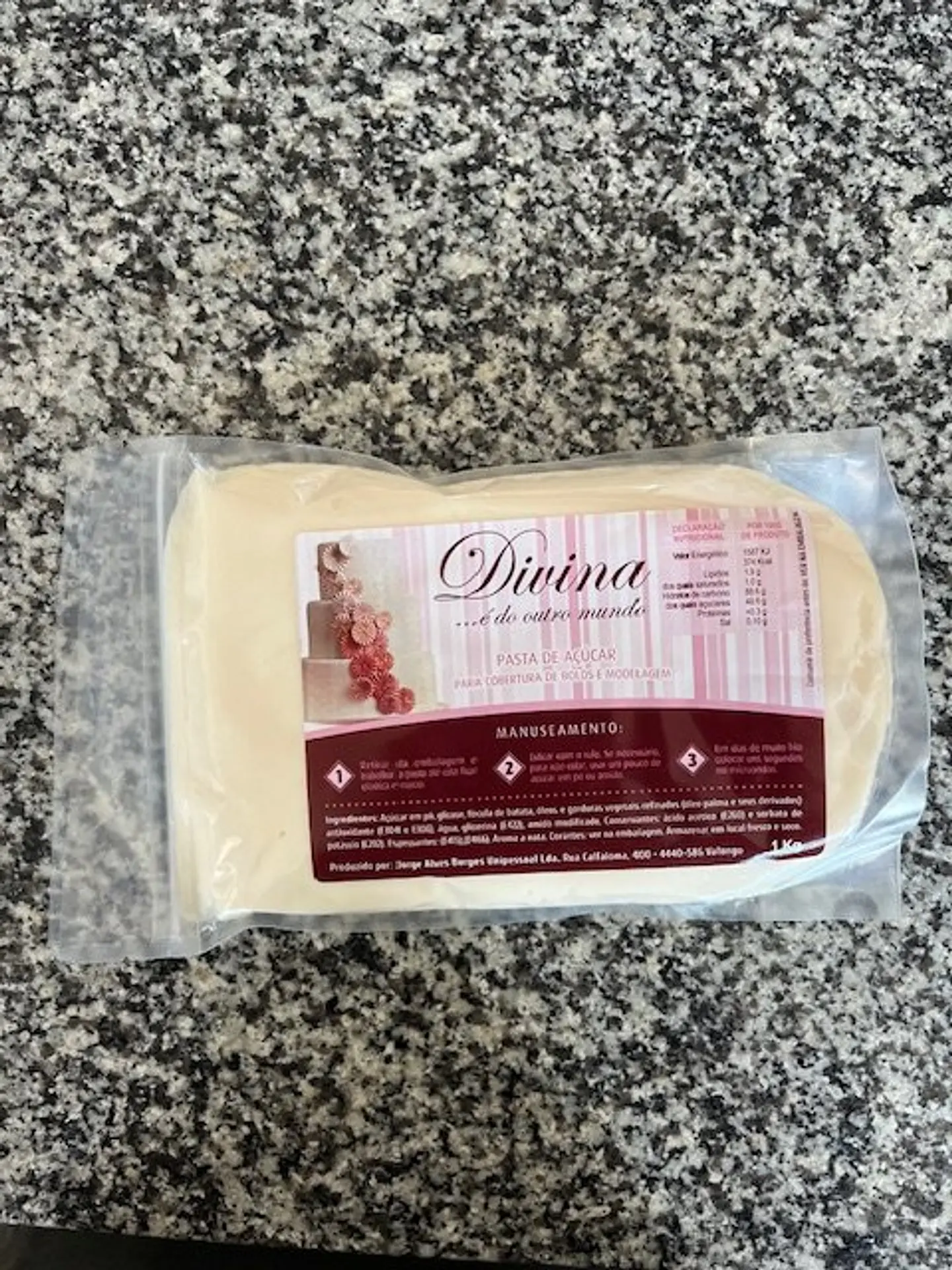 Pasta Açucar Divina kg 2