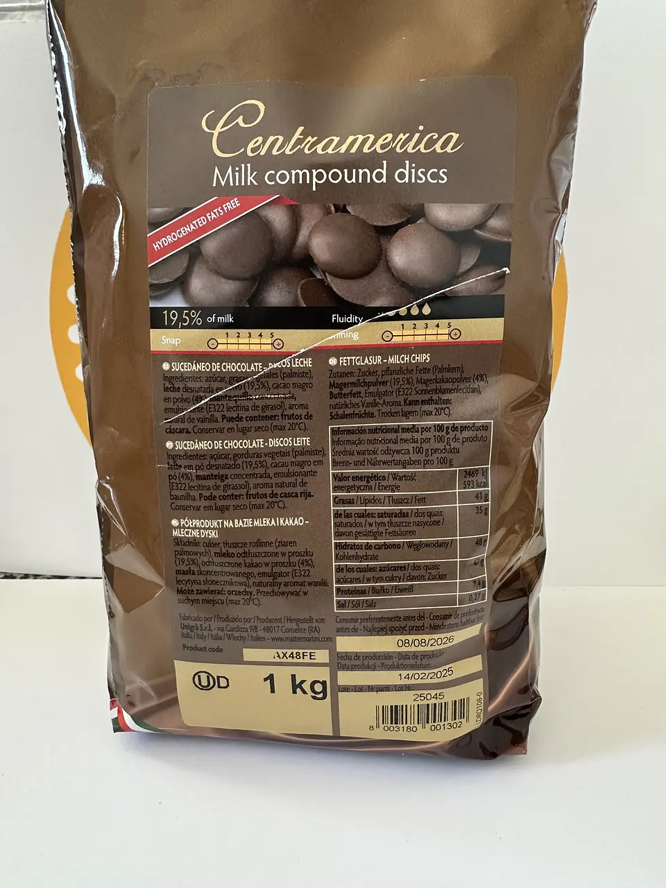 Centrramerica Leite Master Martini 1