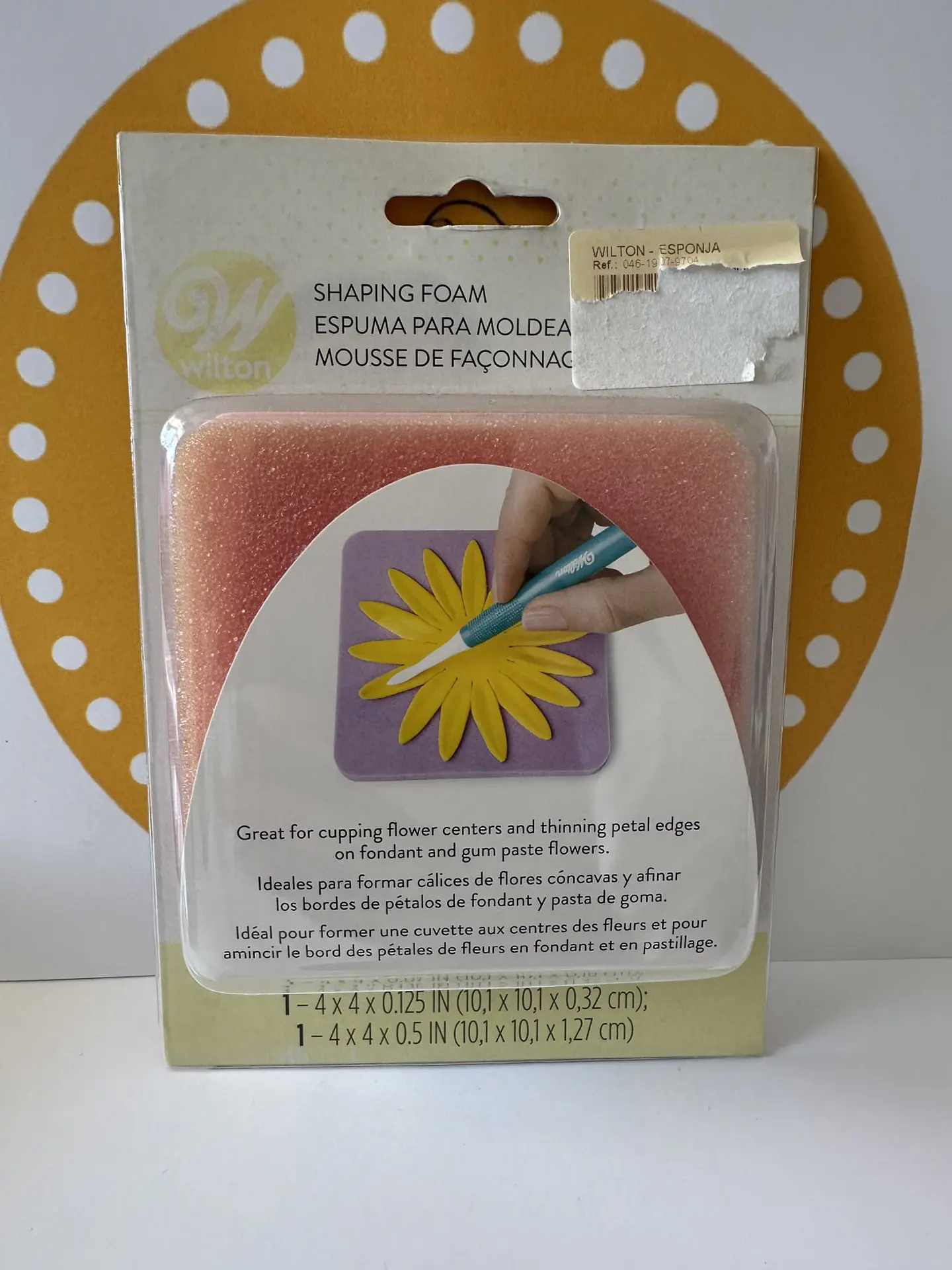 Wilton Esponja p/ Moldar Fondant 1