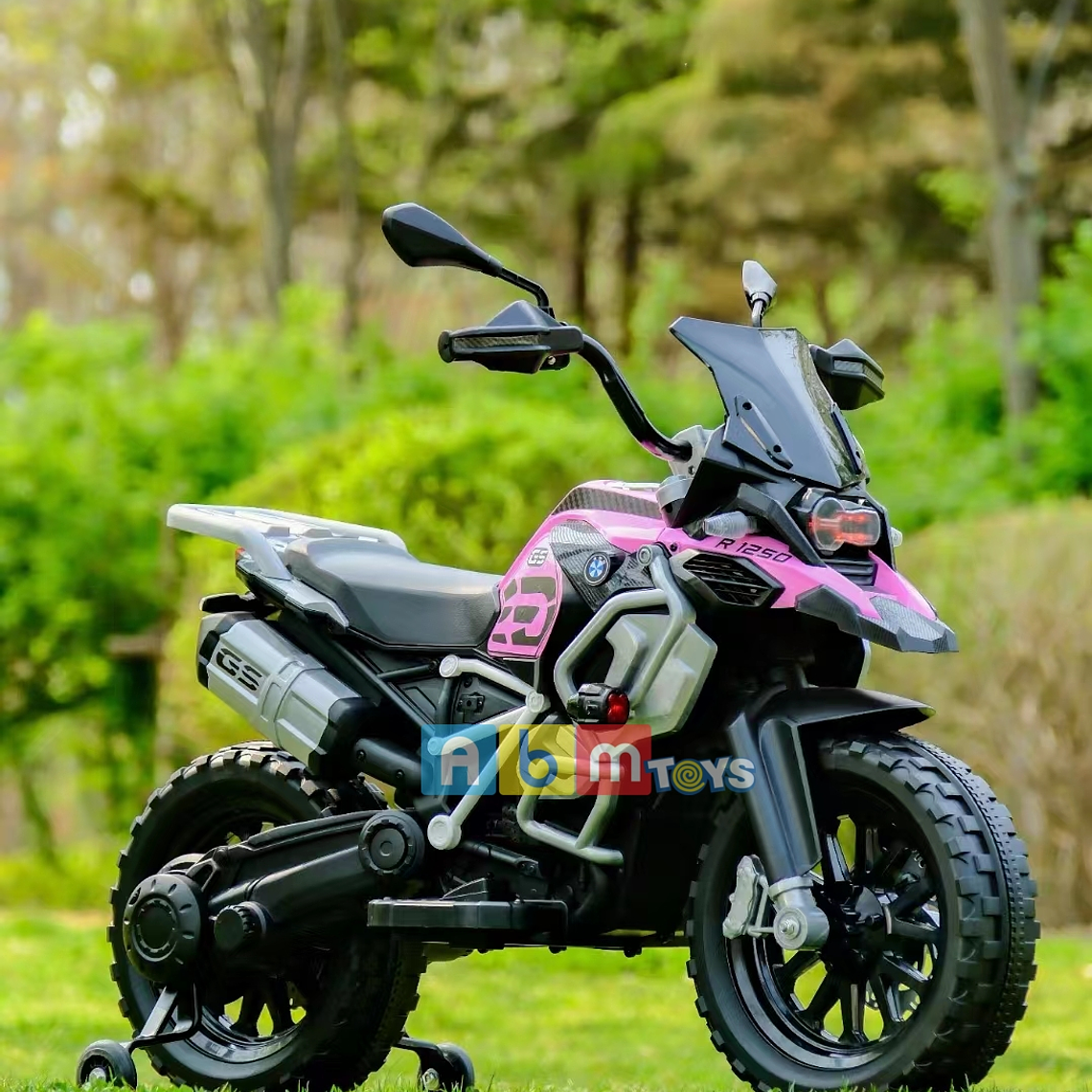 Moto a Batería GS XL 12 Volt Acelerador de Puño Blanca 5