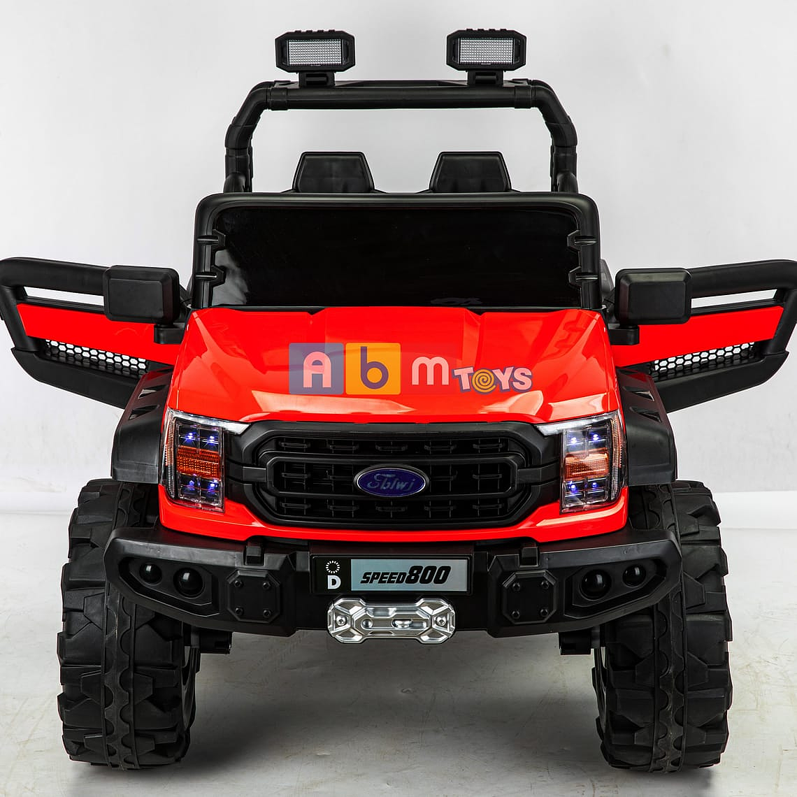 Camioneta a Batería Raptor XL 12V 4×4 Roja 3