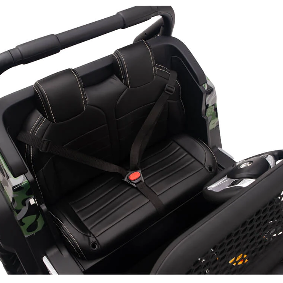 Buggy a Batería (12V 14AH) XXL 4×4 – 2 Asientos MERCEDES UNIMOG Camo Pantalla Touch Control Remoto APP 4