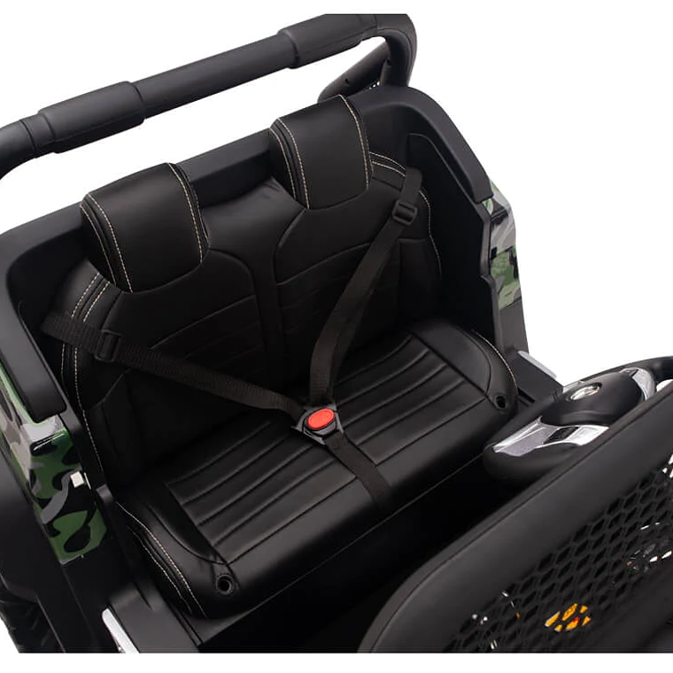 Buggy a Batería (12V 14AH) XXL 4×4 – 2 Asientos MERCEDES UNIMOG Camo Pantalla Touch Control Remoto APP 4