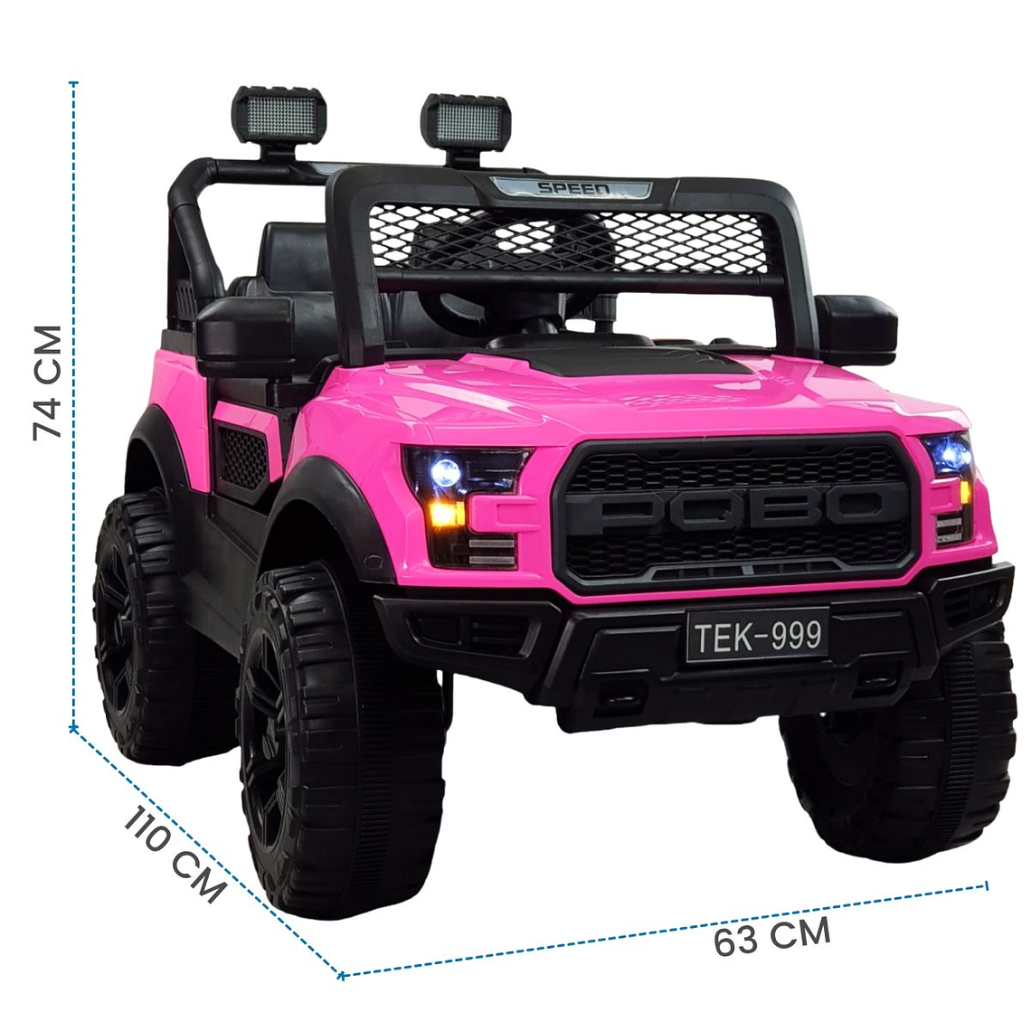 Camioneta a Batería Raptor 12V 4×4  2