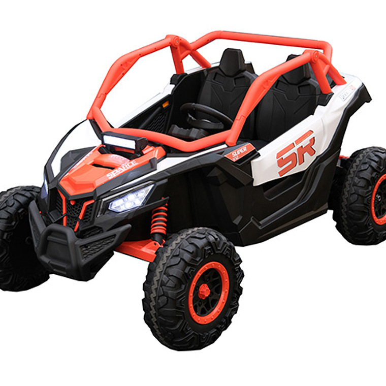 UTV CANAM XXL 12V 2 asientos Ecocuero y Ruedas goma 4×4 1