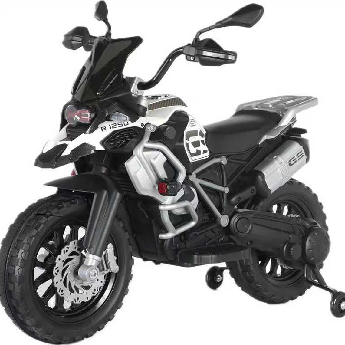Moto a Batería GS XL 12 Volt Acelerador de Puño Blanca 1