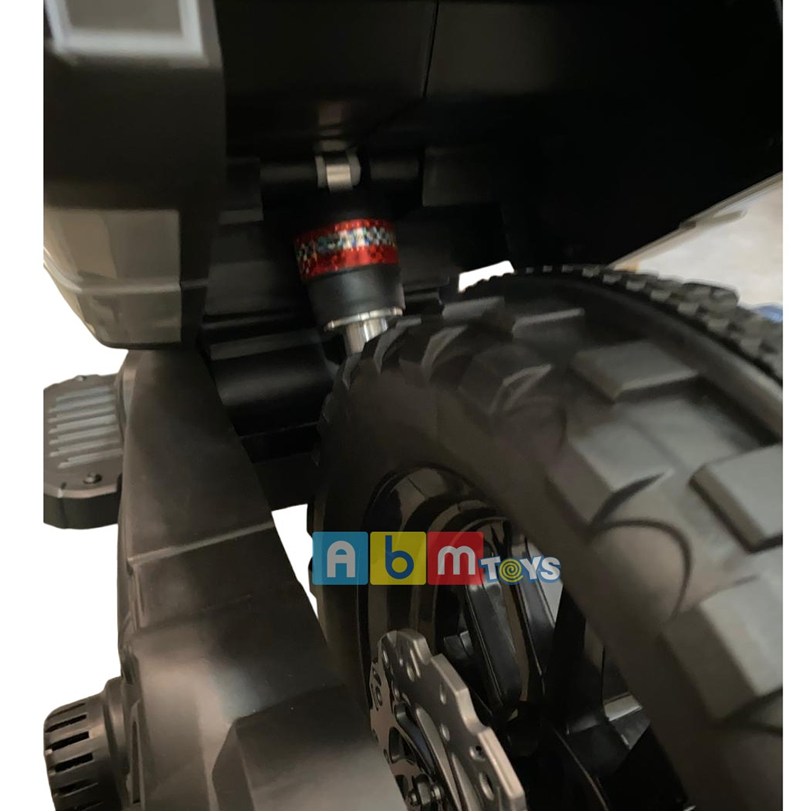 Moto a Batería GS XL 12 Volt Acelerador de Puño Blanca 4