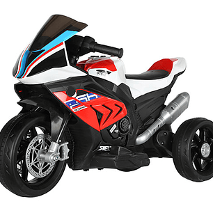 Moto a Batería HP4 3 Ruedas Roja