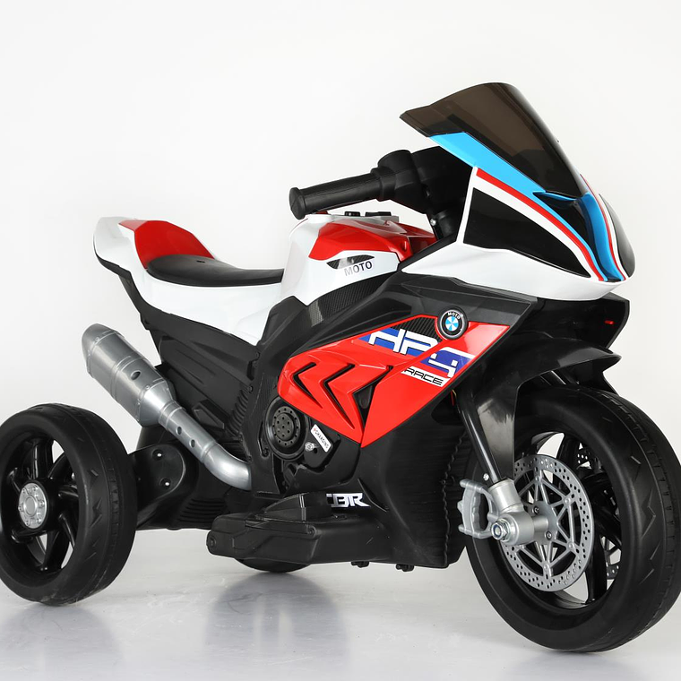 Moto a Batería HP4 3 Ruedas Roja 2