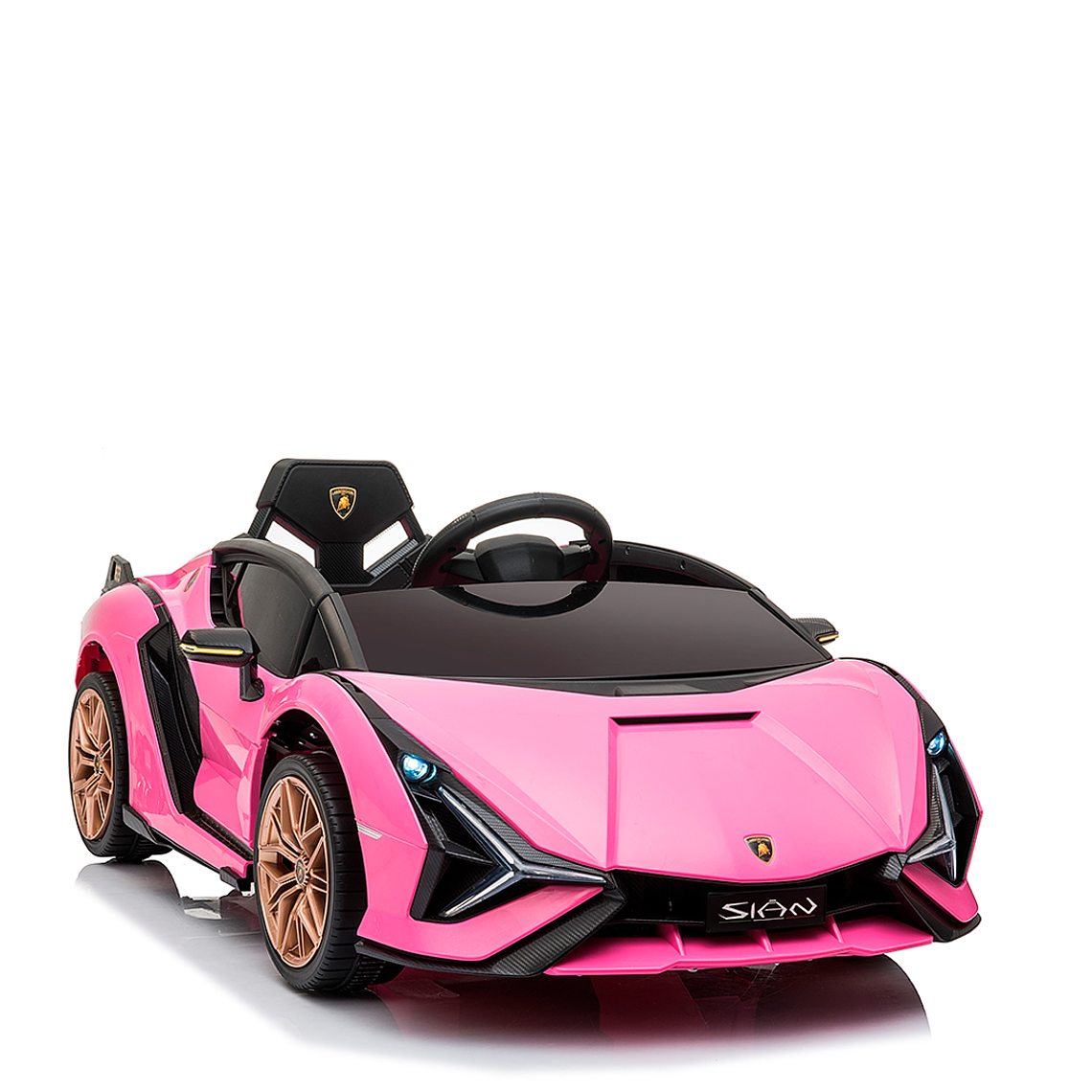 Lamborghini Sian Bateria Rosado 1