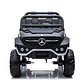 Buggy XXL a Batería 12V 14 Ah MERCEDES UNIMOG 4×4 Pantalla Touch Ruedas goma- Negro - Miniatura 2