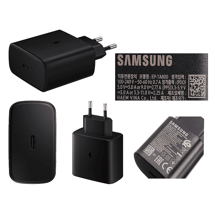 Carregador Samsung 45w original 5