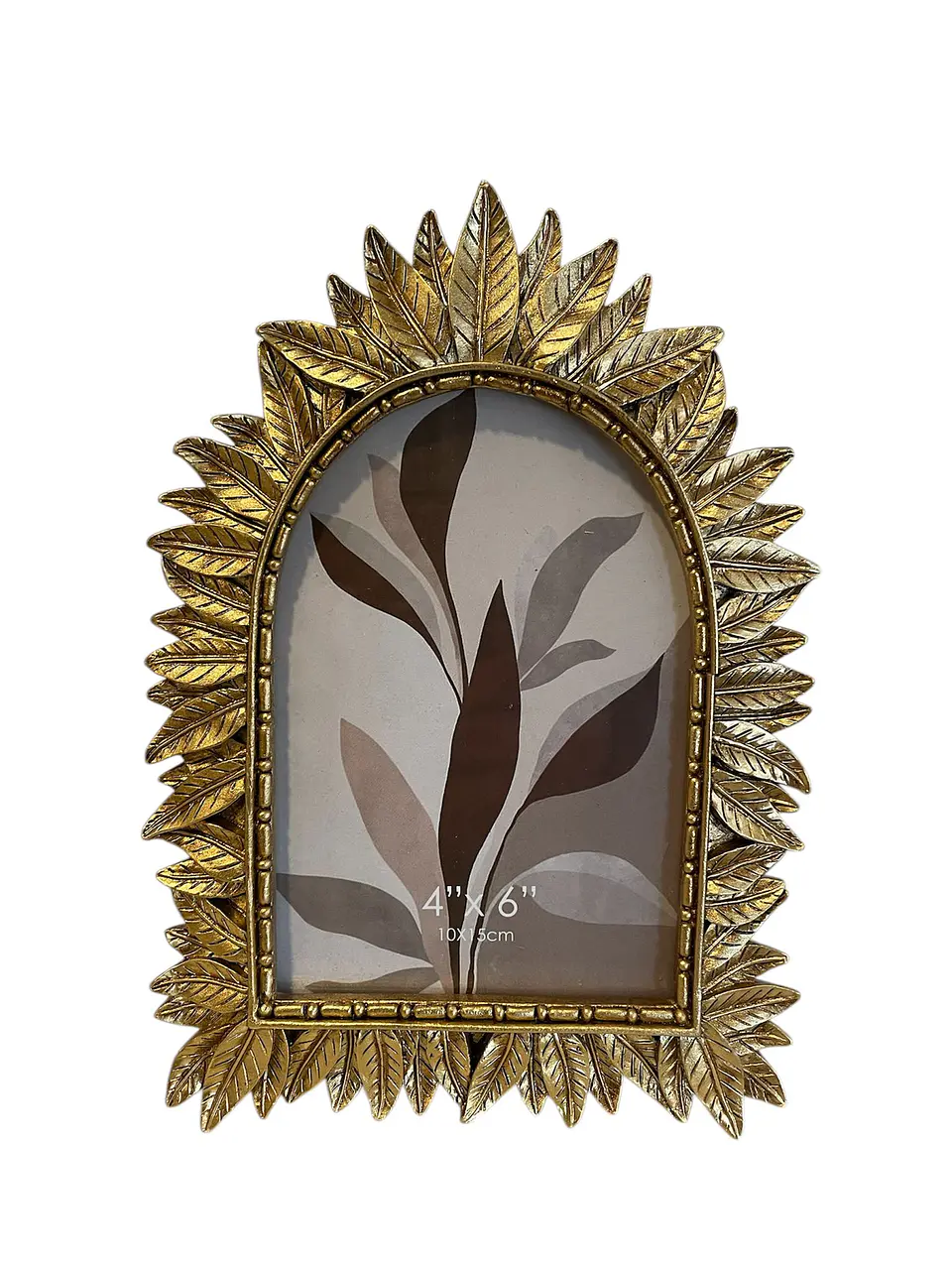 Moldura Folhas Douradas 1