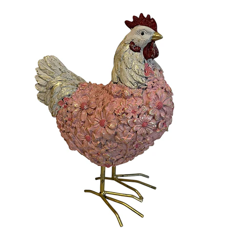 Galinha Decorativa Pastel 25cm