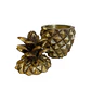 Pote de Ananás Dourado 20cm - thumbnail 3
