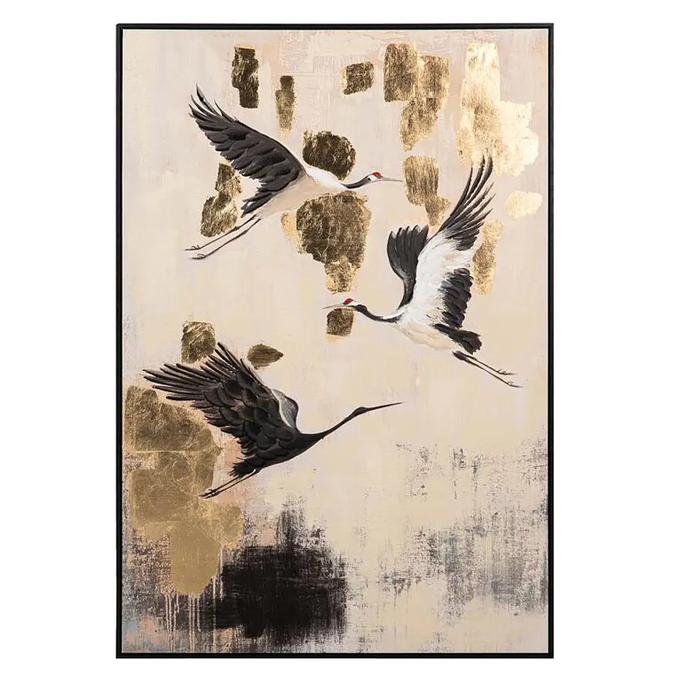 Quadro Garças 120cm  1