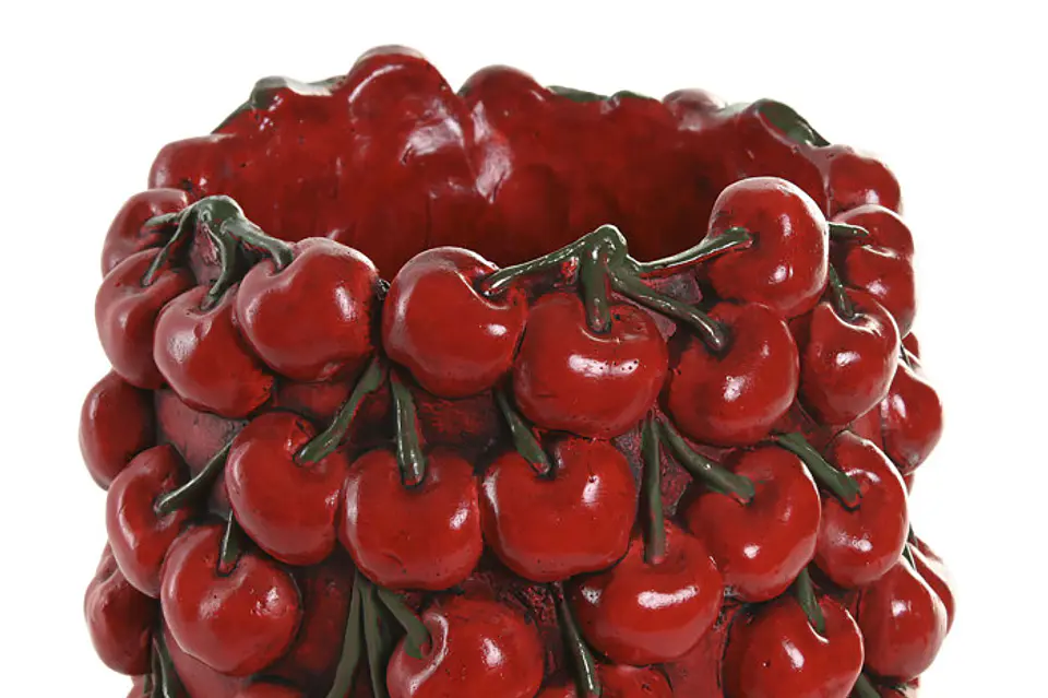 Vaso de Cimento Cerejas 25cm 2