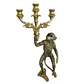 Candelabro Monkey 59cm  - Thumbnail 1