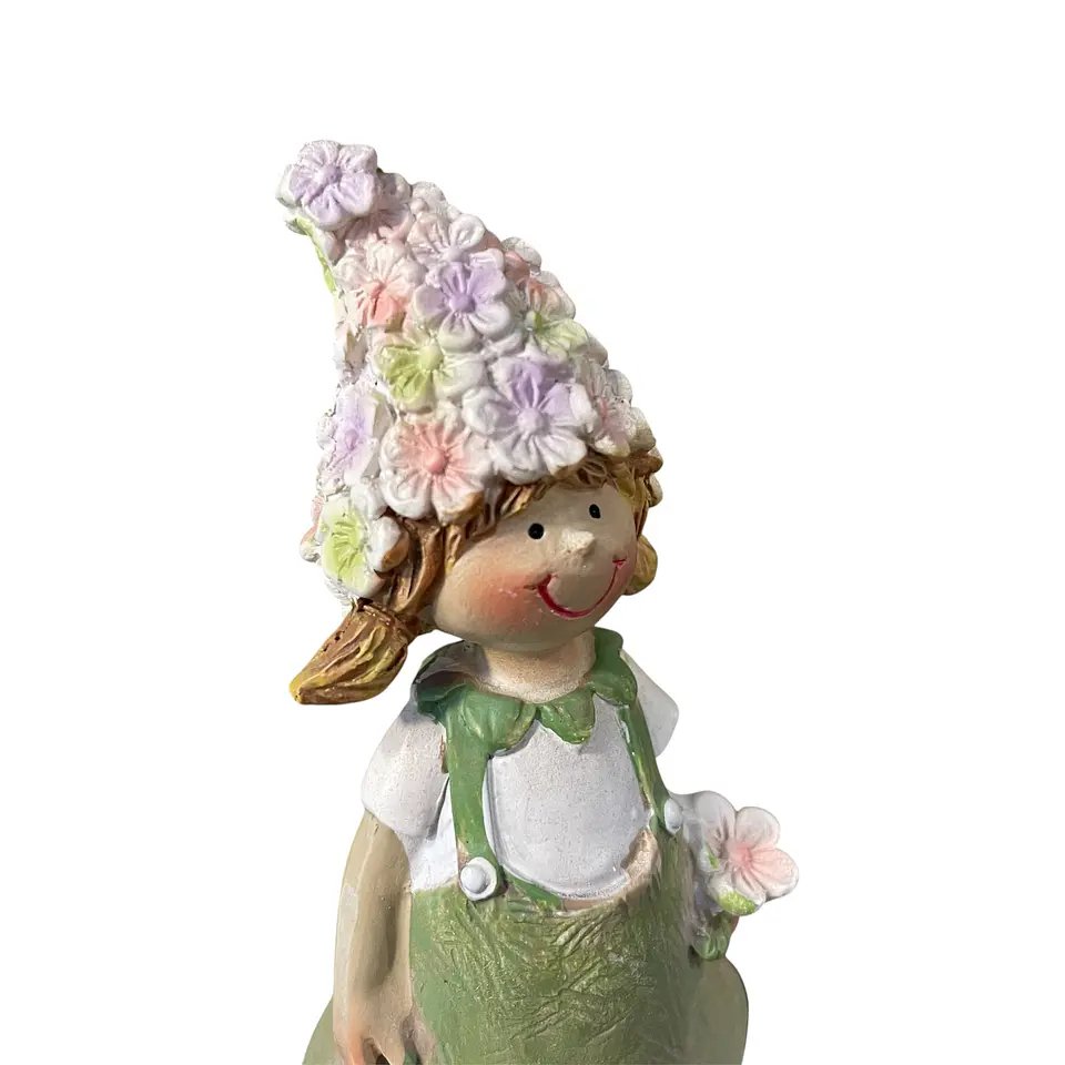 Menina Primavera 12cm  2