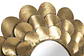 Espelho Redondo em Metal Dourado 71cm - Thumbnail 2