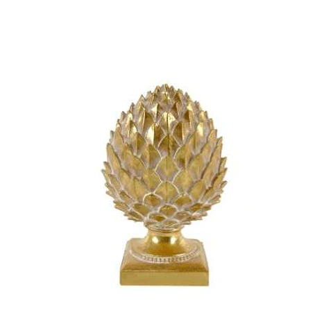 Pinha Dourada 17cm 